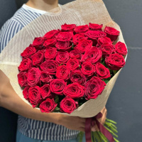 Букет_Красные розы в сетке Букет_Красные розы в сетке